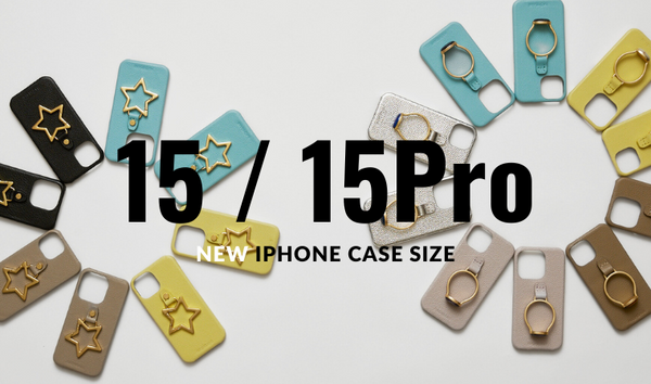 iPhone15 & 15pro CASE 販売スタート