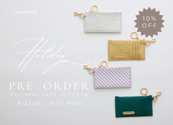 オンラインストア限定　10月の新作 PRE ORDER 10% OFF 【〜9/15(月)まで】