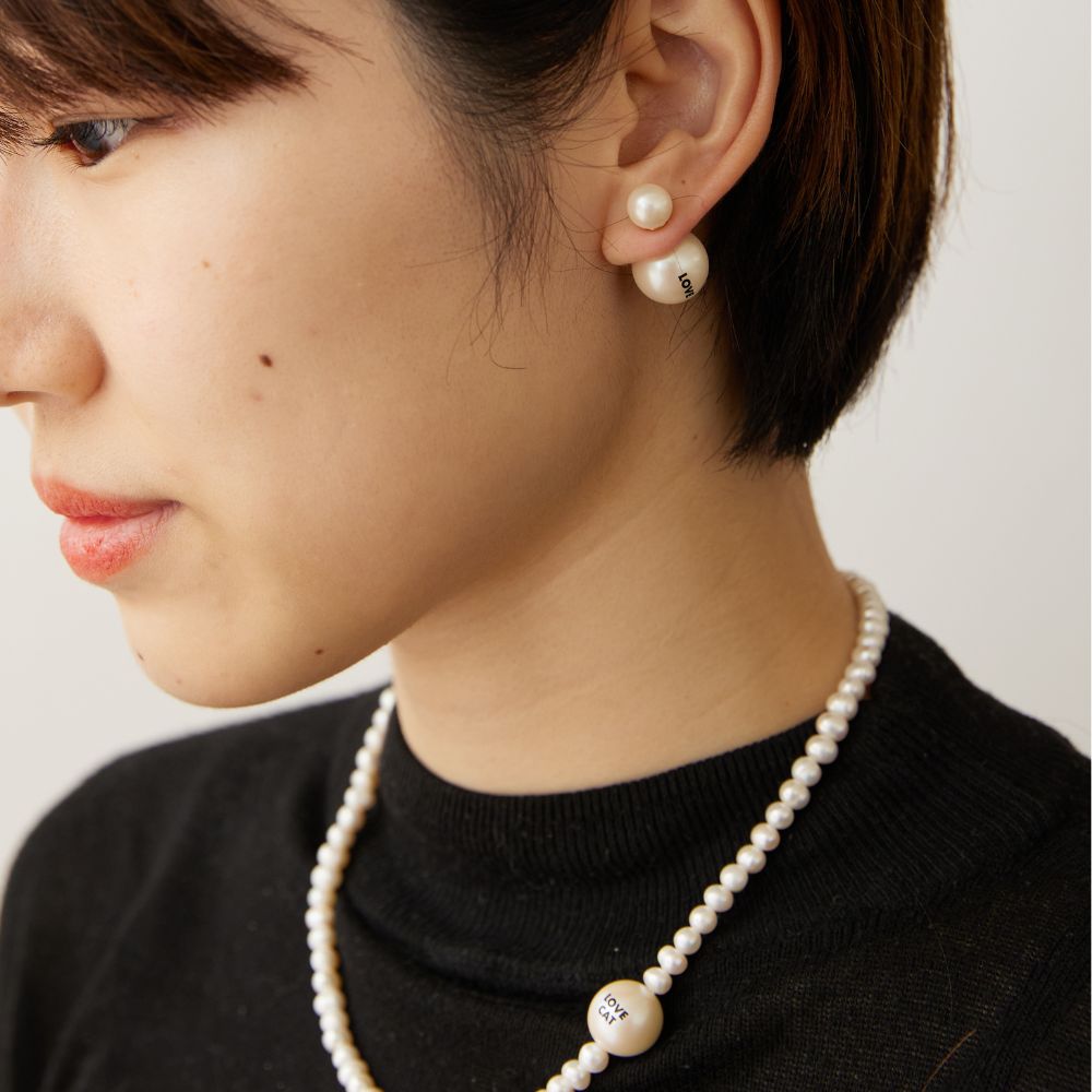 YOSHIKO CHONAN ツモルトキ 緑青ピアス（typeA） - poooL
