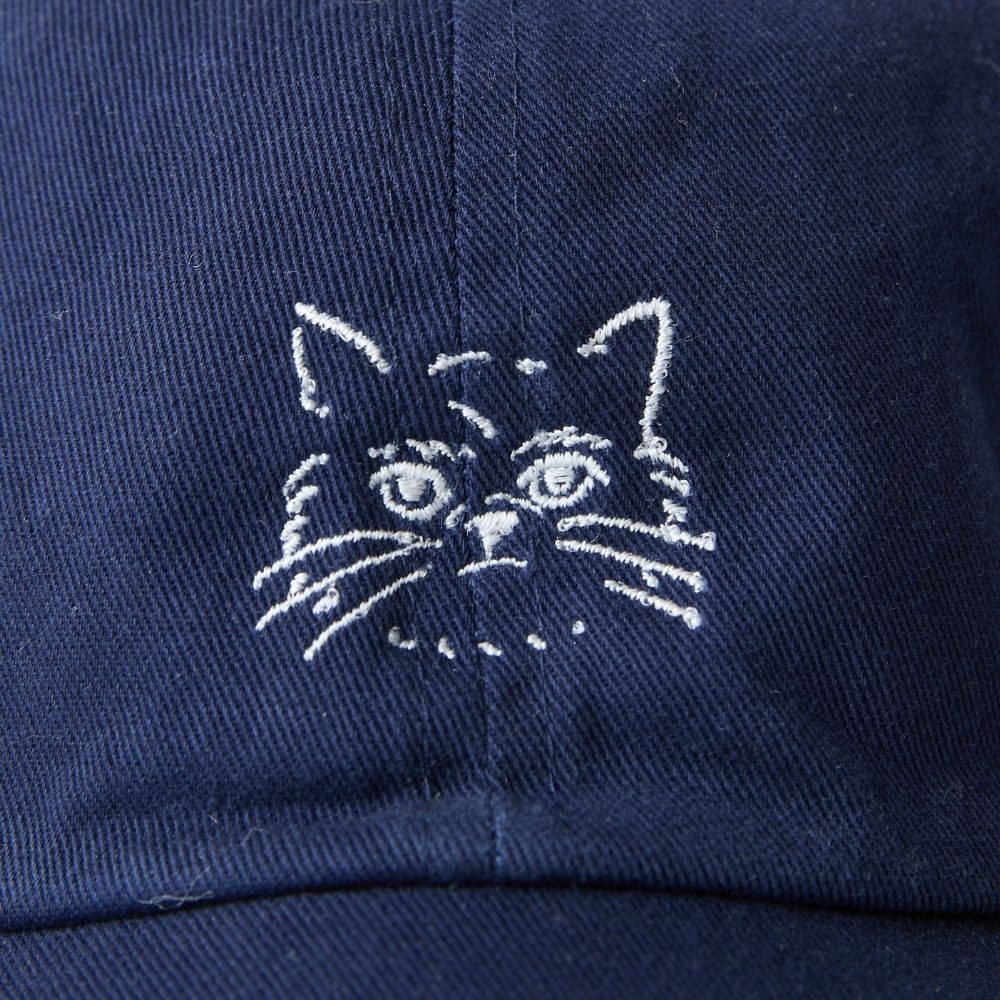ネイビー 猫刺繍 キャップ 26_f9a92bf3-7f03-4859-92eb-