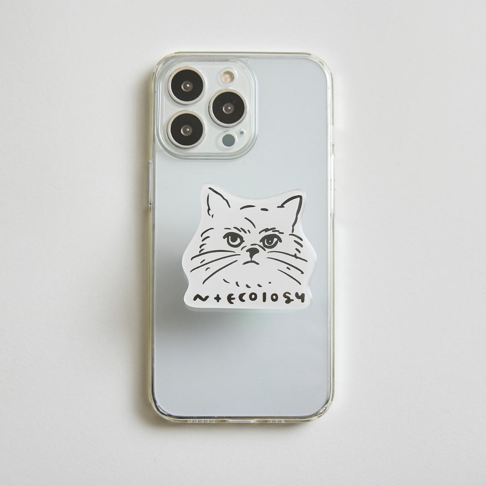 スマホ猫 スマホスタンド ネコ くつろぎねこスマホスタンド くつろぎねこ