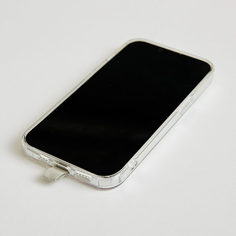 HASHIBAMI【Ha-2303-034 プラネット モバイルストラップ】パール×グレーオニキス
