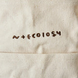 N+Ecology【NE-0022064 猫刺繍キャンバストート】ナチュラル