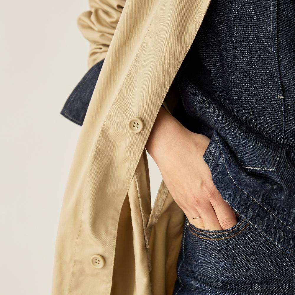 N+Ecology(ネコロジー)【NE-0022063 メカニックコート】ベージュ(M