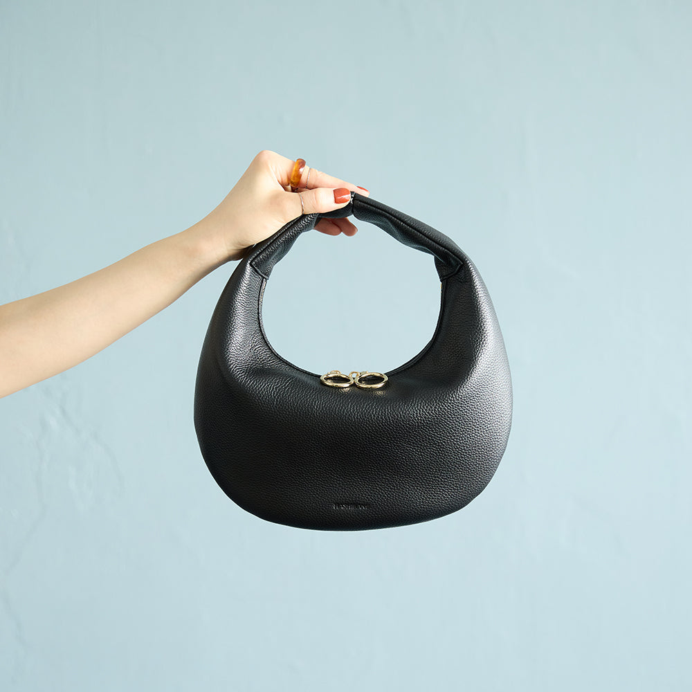 HASHIBAMI【Ha-2504-110 HB ラウンドバッグ】ブラック – CORRECT