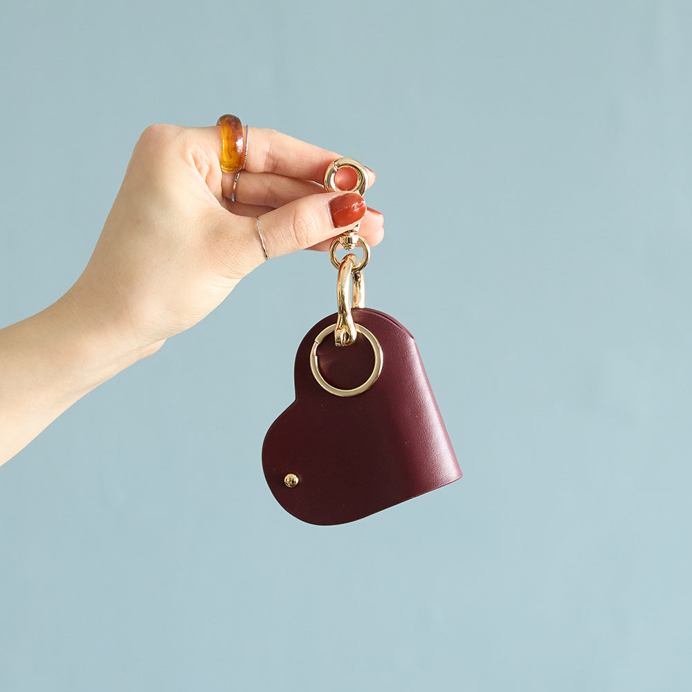 K18ハート&キー(鍵)チャーム 67H2508 ハートロック クリスタルキー