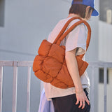 murir【MUR25001 パデット2WAY トートバッグ】ブラウン