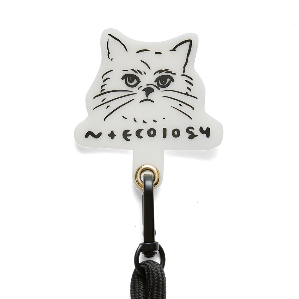 N+Ecology(ネコロジー)【NE-0022057 猫イラスト モバイルストラップ N+Ecology(ネコロジー)【NE-0022057 猫イラスト モバイルストラップ