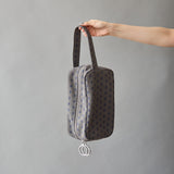 ◆CORRECT限定◆HASHIBAMI【Ha-2506-813 柄スエード ポーチクラッチ】グレー