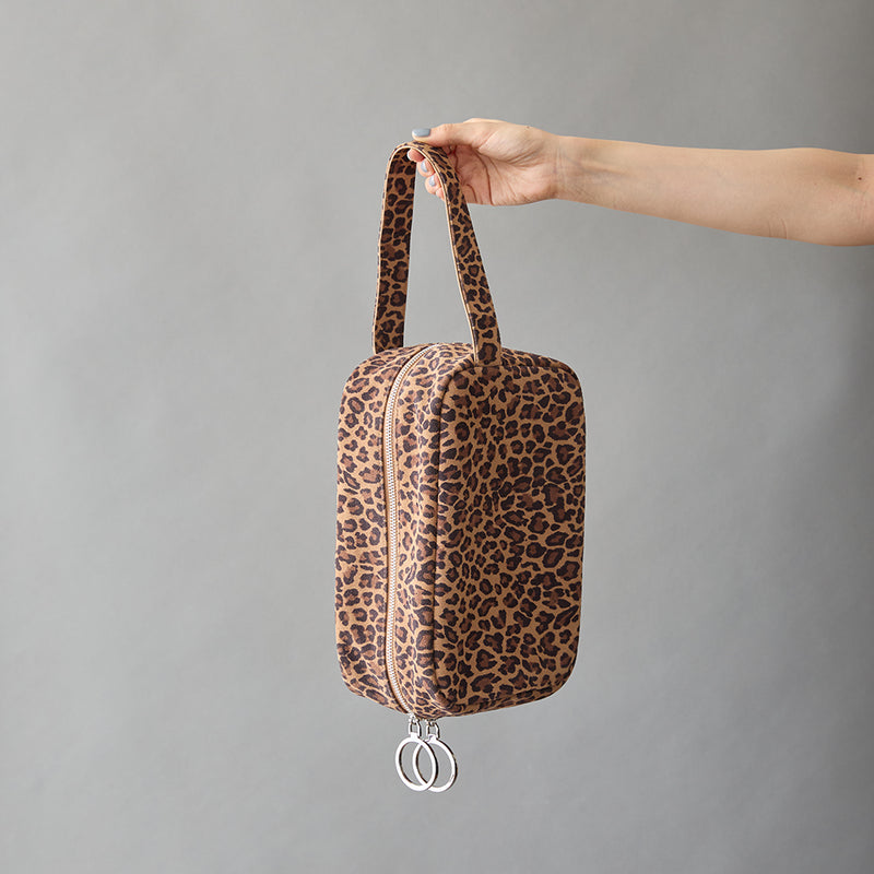 ◆CORRECT限定◆HASHIBAMI【Ha-2506-813 柄スエード ポーチクラッチ】レオパード