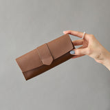 ◆CORRECT限定◆HASHIBAMI【Ha-2506-808 フェズ ペン&メガネケース】ダークブラウン