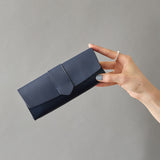 ◆CORRECT限定◆HASHIBAMI【Ha-2506-808 フェズ ペン&メガネケース】ネイビー