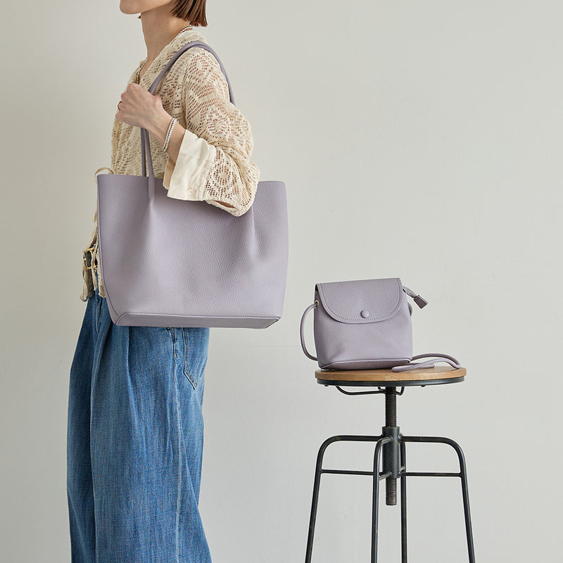murir【1003-1 A4トート&ポシェットセット】ラベンダー – CORRECT