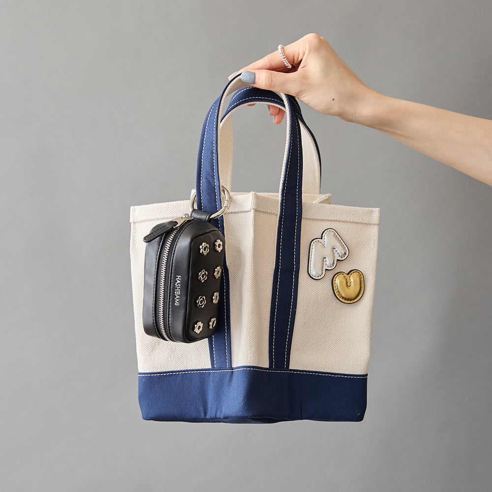 HASHIBAMI【Ha-2506-815 星底 キャンバスバッグ】ネイビー – CORRECT