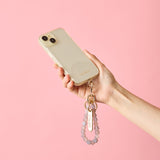 HASHIBAMI【Ha-2410-304 天然石 スター スマホハンドストラップ】グレーオニキス
