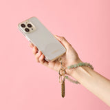 HASHIBAMI【Ha-2410-304 天然石 スター スマホハンドストラップ】アベンチュリン