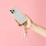 HASHIBAMI【Ha-2410-304 天然石 スター スマホハンドストラップ】ローズクォーツ