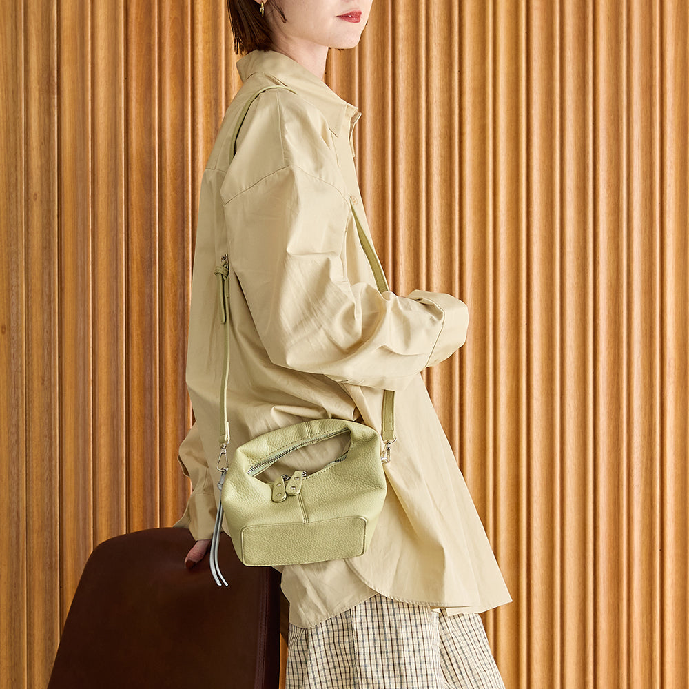 murir【8721 2WAYミニワンハンドルバッグ】ミント – CORRECT Official
