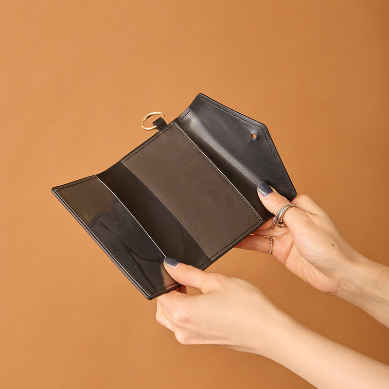 ◆CORRECT限定◆HASHIBAMI【Ha-2502-305 アクスタ入れ　ノート型チャーム】ブラック