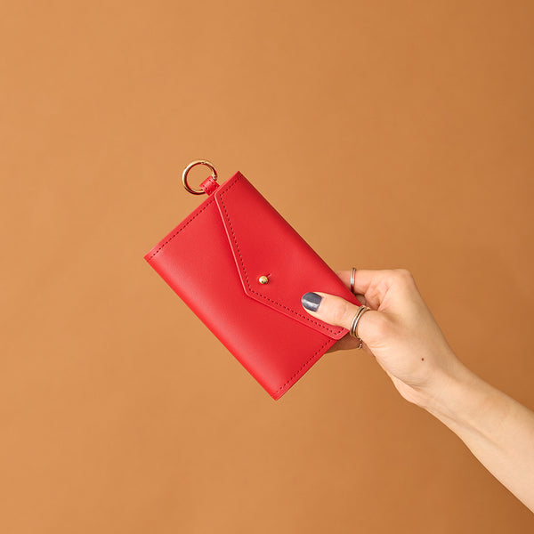 ◆CORRECT限定◆HASHIBAMI【Ha-2502-305 アクスタ入れ　ノート型チャーム】レッド