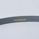 HASHIBAMI【Ha-2402-623 エイチビー 15mm レザーベルト】チャコール