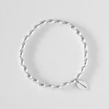 HASHIBAMI 【HB2102213 HASHIBAMI 天然石 シルバー ブレスレット ※俵型】 シルバー