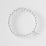 HASHIBAMI 【HB2102221 HASHIBAMI 天然石 シルバー ブレスレット ※6mm玉】 シルバー