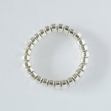 HASHIBAMI 【HB2102231 HASHIBAMI 天然石 シルバー リング ※ドーナツ(小)】 シルバー