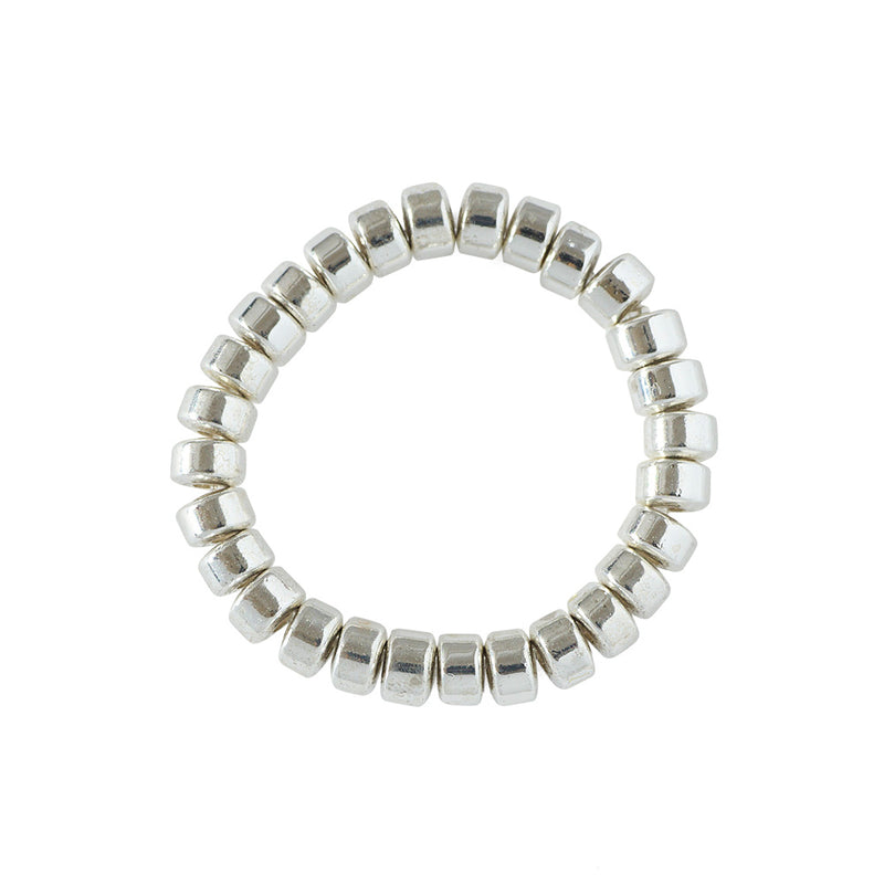 HASHIBAMI 【HB2102231 HASHIBAMI 天然石 シルバー リング ※ドーナツ(小)】 シルバー