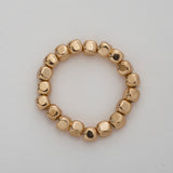 HASHIBAMI 【HB2102232 HASHIBAMI 天然石 ゴールド リング ※面取り】 ゴールド