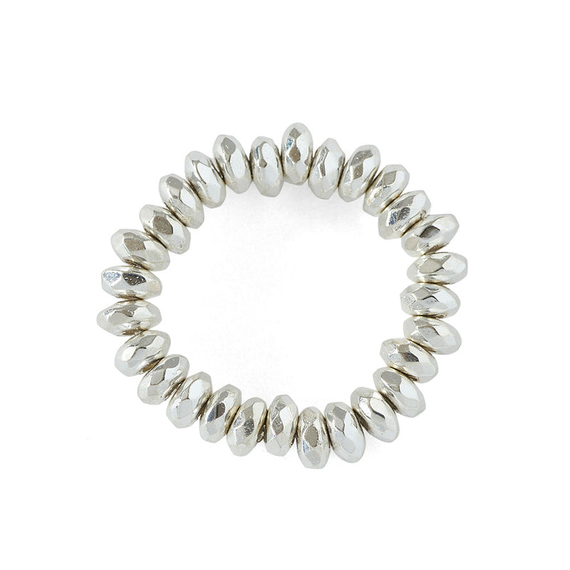 HASHIBAMI 【HB2102233 HASHIBAMI 天然石 シルバー リング ※円盤型】 シルバー