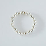 HASHIBAMI 【HB2102236 HASHIBAMI 天然石 シルバー リング ※3mm玉】 シルバー