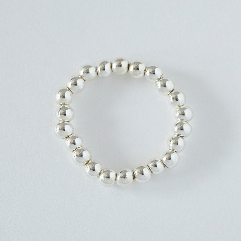 HASHIBAMI 【HB2102236 HASHIBAMI 天然石 シルバー リング ※3mm玉】 シルバー