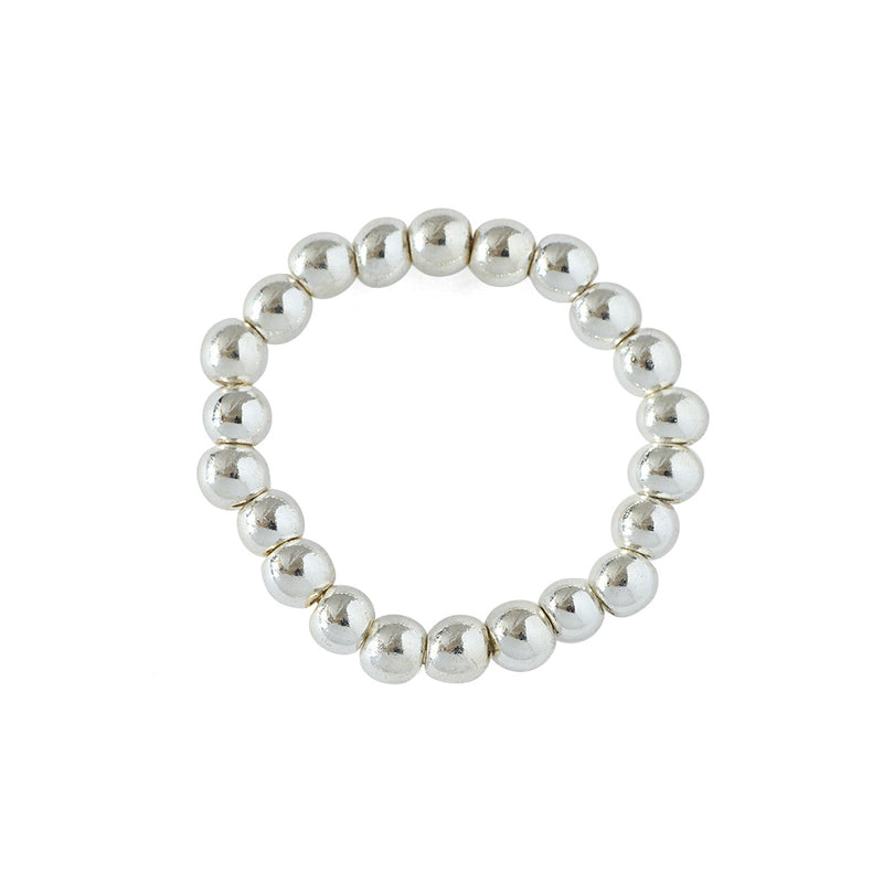 HASHIBAMI 【HB2102236 HASHIBAMI 天然石 シルバー リング ※3mm玉】 シルバー