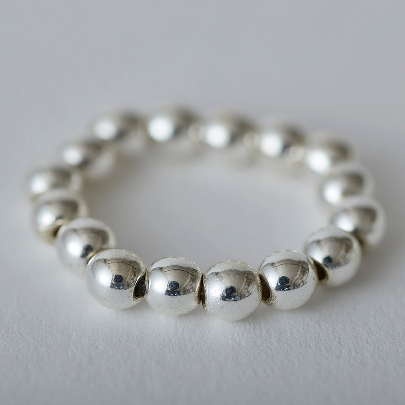 HASHIBAMI 【HB2102237 HASHIBAMI 天然石 シルバー リング ※4mm玉】 シルバー