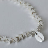 HASHIBAMI 【HB2102276 HASHIBAMI 天然石 ブレスレット ※星型6mm】 シルバー