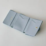 HASHIBAMI【Ha-1706-410 ニュー ジーン ミニウォレット】サルビアブルー