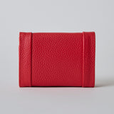 HASHIBAMI 【Ha-1711-453 ニュー ラウンドフォルム ミニウォレット】レッド