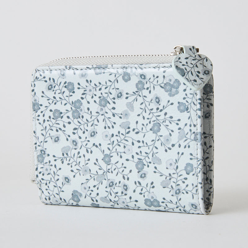 ◆CORRECT限定◆HASHIBAMI 【Ha-2410-319 グリント ジップ ハーフウォレット】フローラル