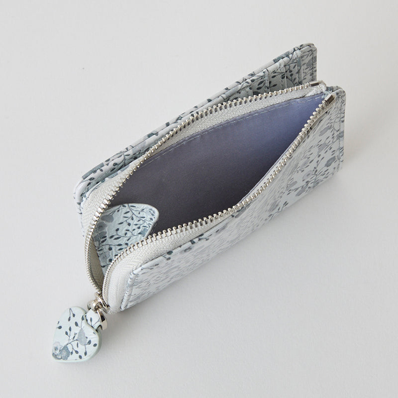 ◆CORRECT限定◆HASHIBAMI 【Ha-2410-319 グリント ジップ ハーフウォレット】フローラル