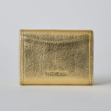 HASHIBAMI 【Ha-2410-326 レザーリボン ミニウォレット】ゴールド