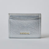 HASHIBAMI 【Ha-2410-326 レザーリボン ミニウォレット】シルバー