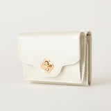 ◆CORRECT限定◆HASHIBAMI【Ha-2502-201 ひねり金具 ミニウォレット】シャンパン