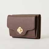 ◆CORRECT限定◆HASHIBAMI【Ha-2502-201 ひねり金具 ミニウォレット】ダークブラウン