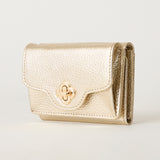 ◆CORRECT限定◆HASHIBAMI【Ha-2502-201 ひねり金具 ミニウォレット】ゴールド