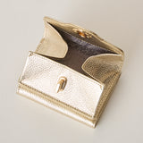 ◆CORRECT限定◆HASHIBAMI【Ha-2502-201 ひねり金具 ミニウォレット】ゴールド