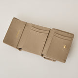 ◆CORRECT限定◆HASHIBAMI【Ha-2502-201 ひねり金具 ミニウォレット】グレーベージュ