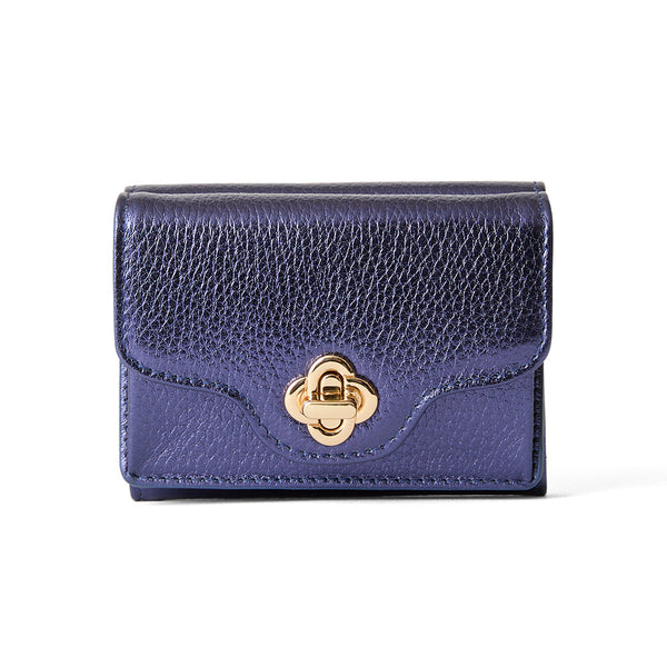 ◆CORRECT限定◆HASHIBAMI【Ha-2502-201 ひねり金具 ミニウォレット】ミッドナイト