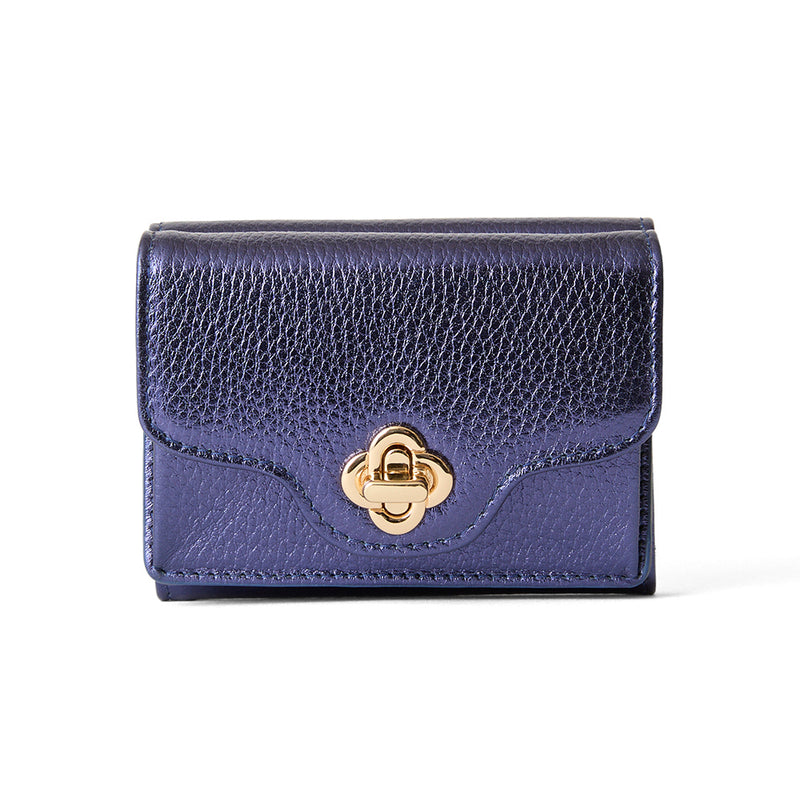 ◆CORRECT限定◆HASHIBAMI【Ha-2502-201 ひねり金具 ミニウォレット】ミッドナイト