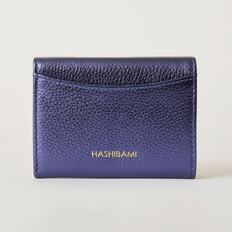 ◆CORRECT限定◆HASHIBAMI【Ha-2502-201 ひねり金具 ミニウォレット】ミッドナイト